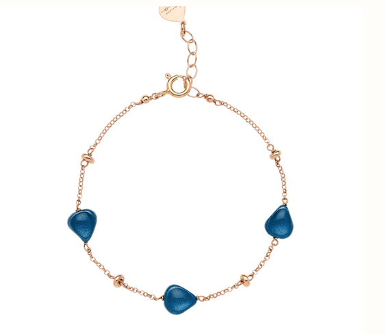 Bracciale Rosso Prezioso Donna Semino d'Amore in Argento BC00559SE BLUE LONDON - BC00559SE BLUE LONDON
